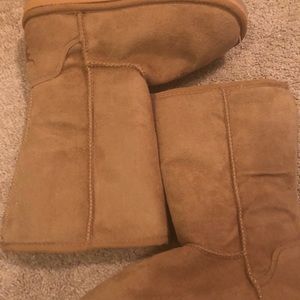 Tall Brown Boots (Brand New)